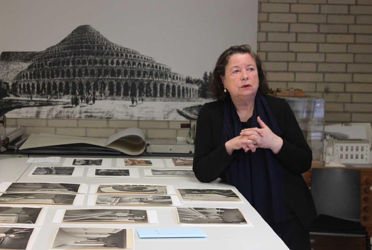 Sammlungsgespräch mit den Mitgliedern des DFG-Forschungsprojektes 
Theaterbauwissen, TU Berlin Gerhard Graubner